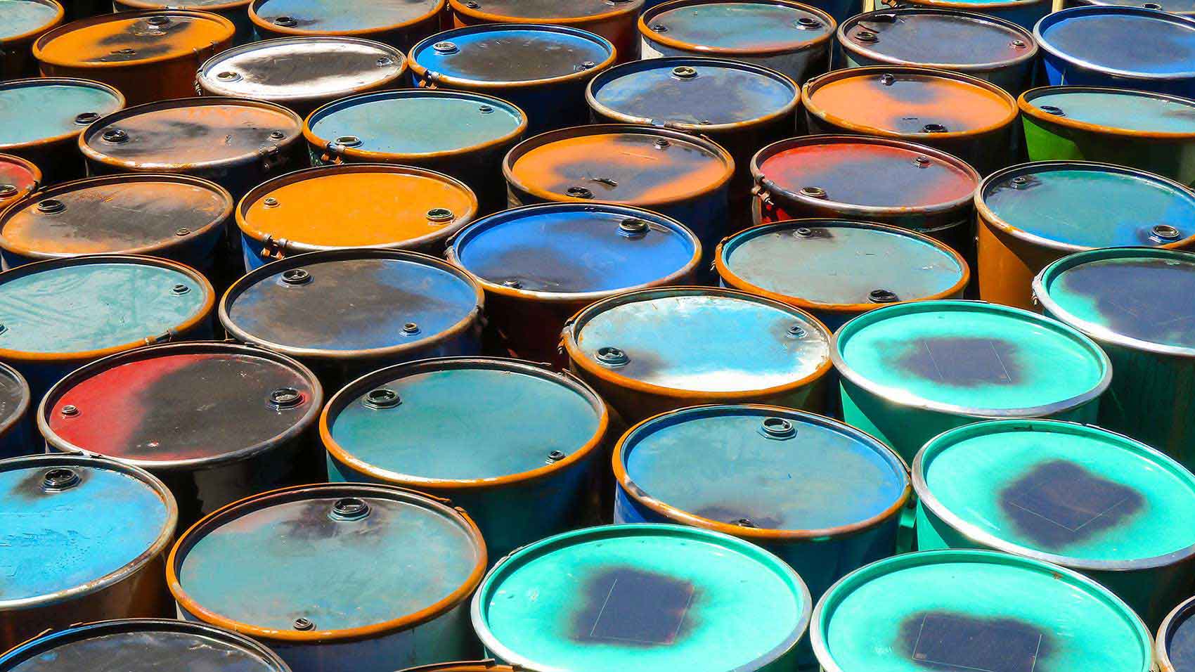 Drum Recycling SC Johnson reduces manufacturing waste by recycling metal drums.