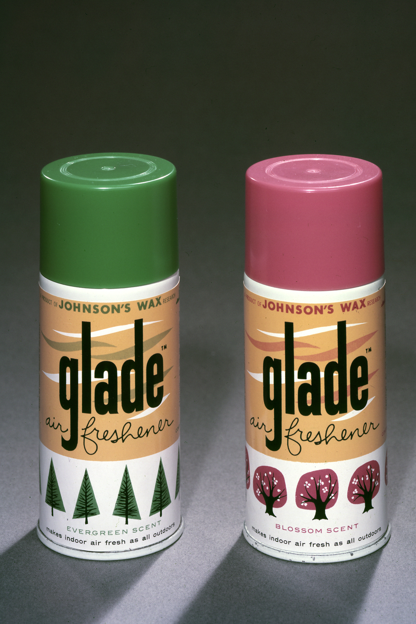 Glade 1950s Johnson’s Wax 1956 vintage ad for Glade air freshener