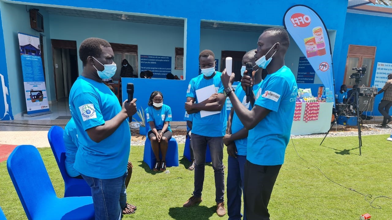 South Sudan Health Post Community Health Care Workers Talking